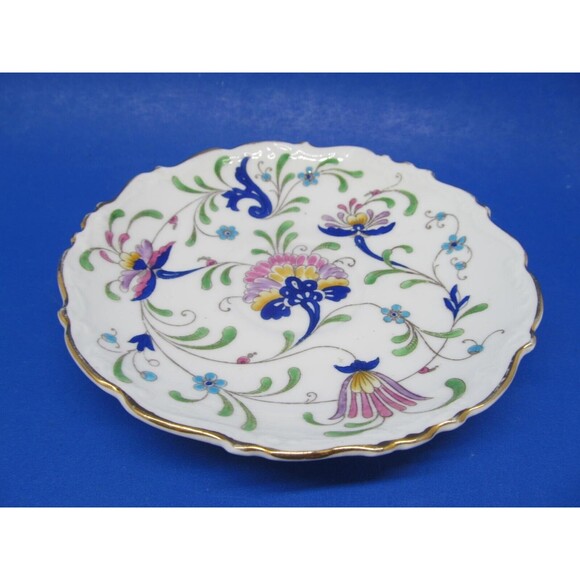 Coalport Fanfare 5 1/2" Bone China Saucer Made In England - Picture 8 of 9